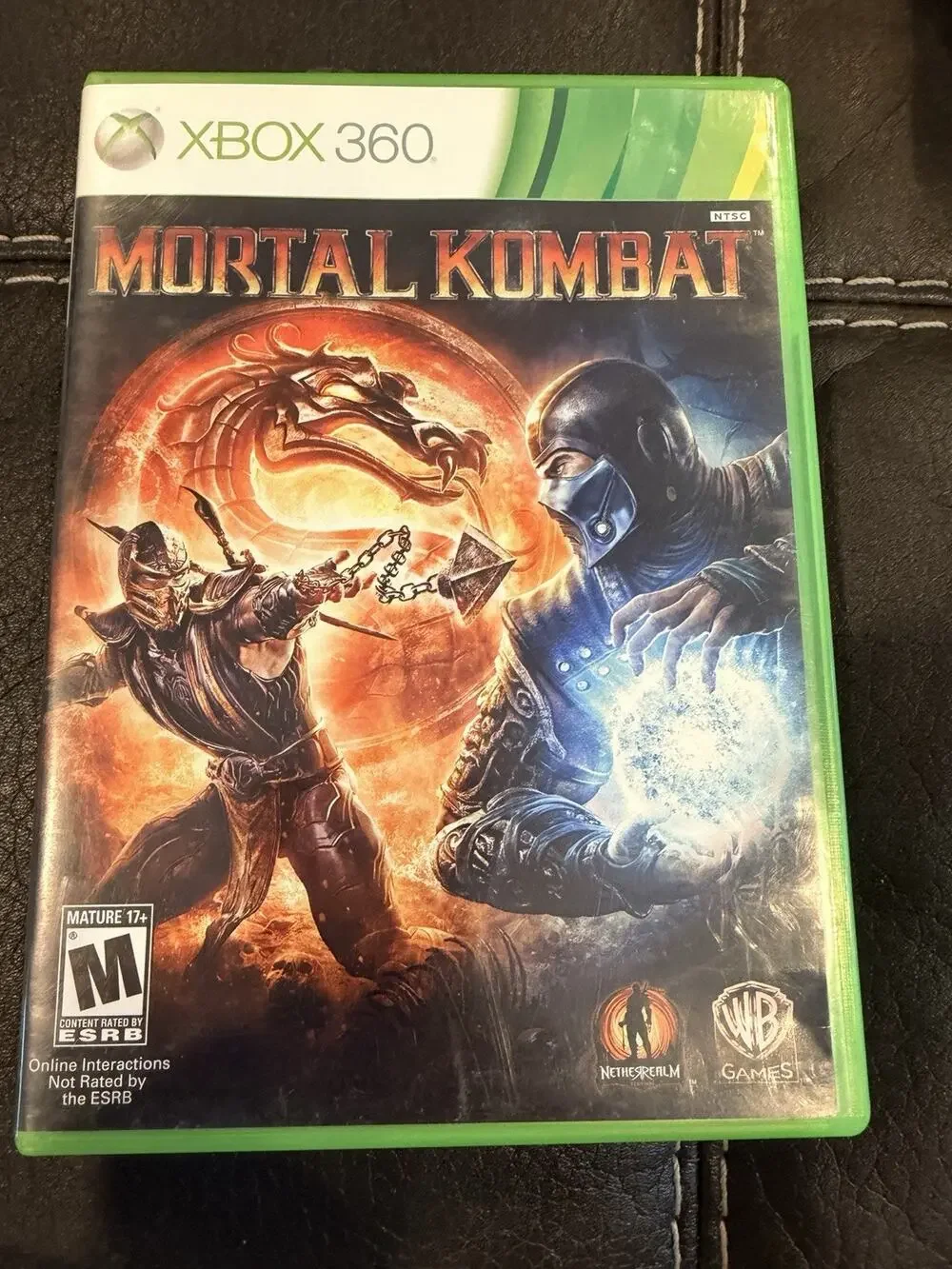 Mortal Kombat Komplete Edition Xbox 360 Game CIB Manual & Content Downloads 2011
